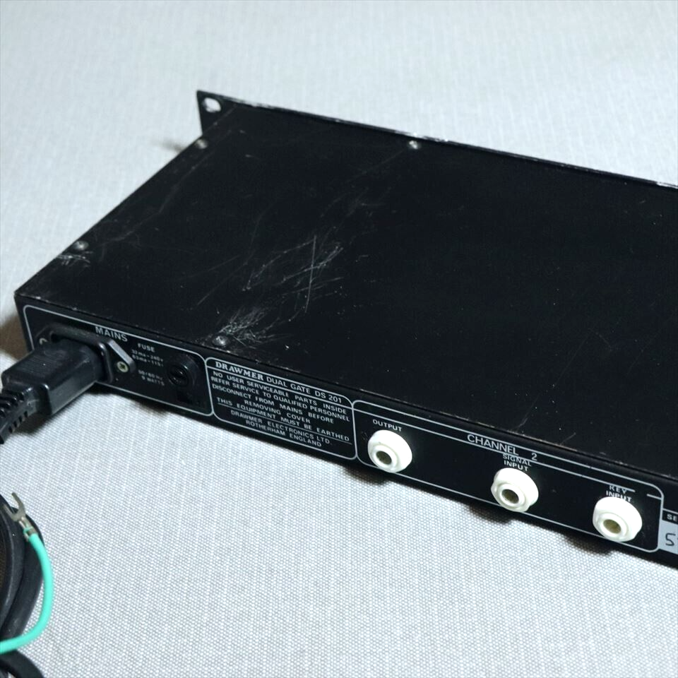 Drawmer DS201 Dual Channel Noise Gate Rack Mount System eBay