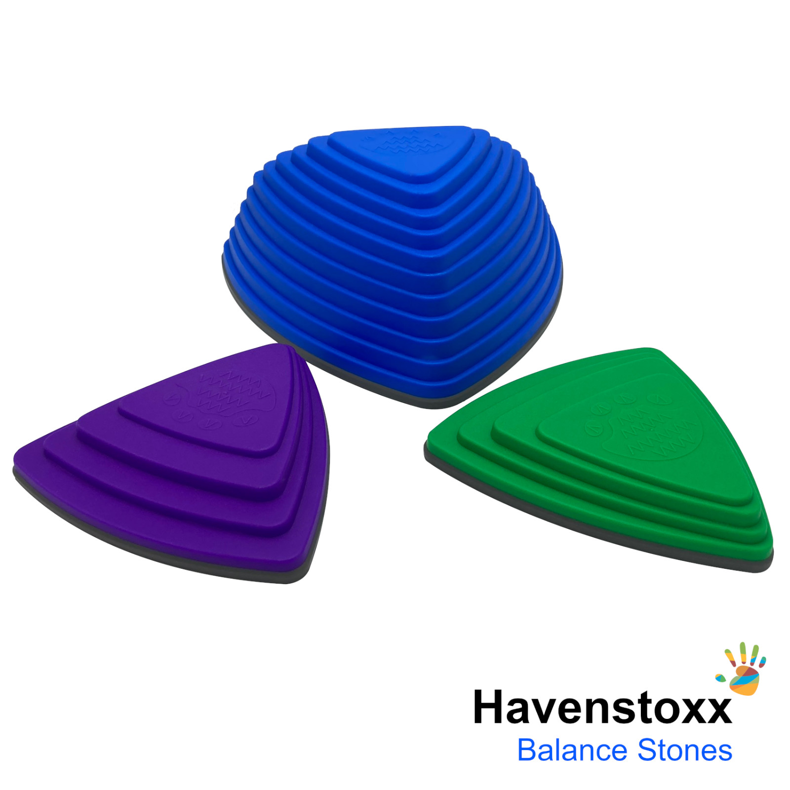 Balanciersteine 6er Set – Balance Spielzeug – Hügelkuppen