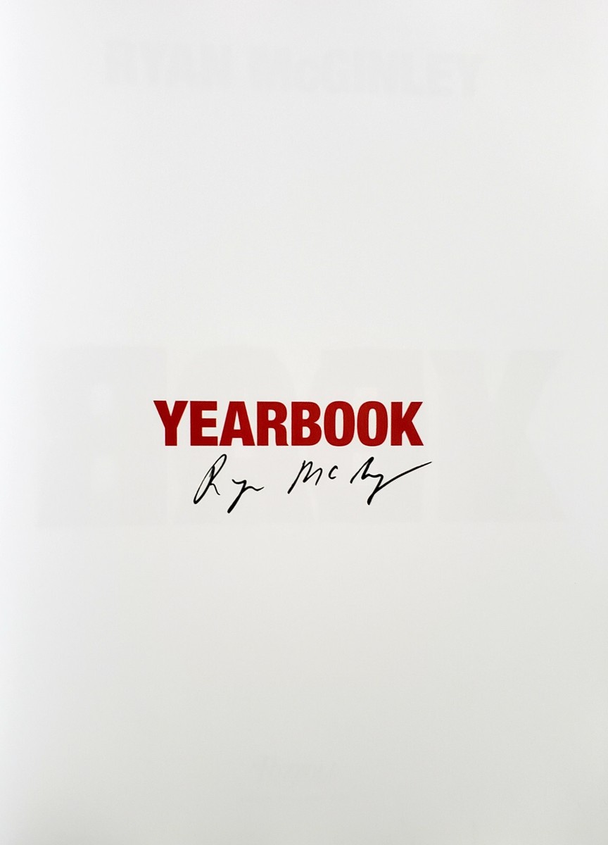 New SIGNED Ryan McGinley Yearbook Portraits Photographs