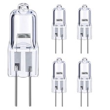 5Pcs Warm White 20W 20 Watt 12V G4 Base Bulbs For Phillips Malibu Juno