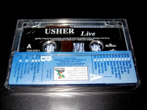 Usher – Live MADE IN BULGARIA cassette Bulgarian Edition 1998 New Sealed Rare - Picture 6 of 7