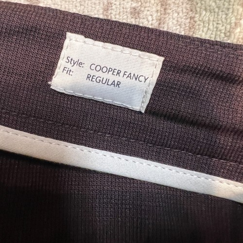 Brax Mens Brown Cooper Fancy Regular Fit Pants Size 36 - Picture 4 of 8