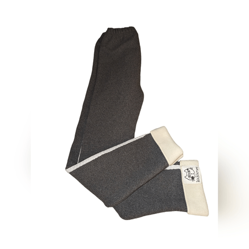 Gray and white kitty cat fleece pants - Picture 2 of 5