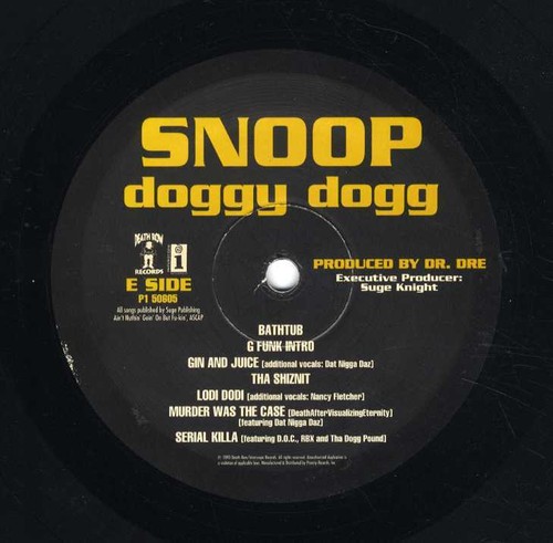 Snoop Doggy Dogg - Doggystyle '96 LP US Reissue (CAT# P1 50605)!G+/VG+ - Picture 6 of 6