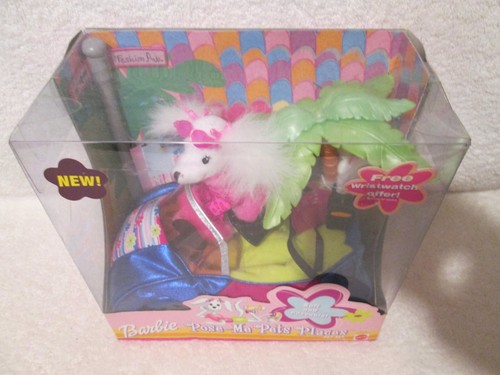 Bambola Barbie Pose Me Pets Places Letto Cane Animale 2002 Rara Mattel GIOCATTOLI GIOCATTOLO VINTAGE - Foto 13 di 15