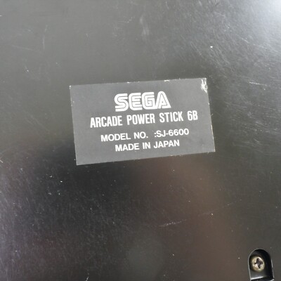 動作品！SEGA ARCADE  POWER STICK 6B セガ Sega Mega Drive Arcade Power Stick 6B - Consolevariations