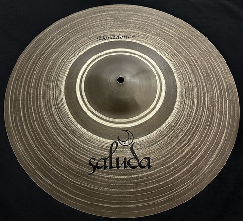 15" SALUDA DECADENCE DEC1 THIN CRASH CYMBAL - SUPER NICE