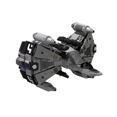 Gunstar Attack Craft Fighter 1228 Pieces Building Toys Set MOC Build Gift