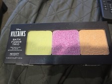 Mad Beauty Disney Villains Bath Bomb Bath Fizzer Trio 3 X 2.82 Oz