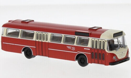 Brekina 59379 - 1/87 Büssing Senator 12 D, Stockholm, 1962 - New
