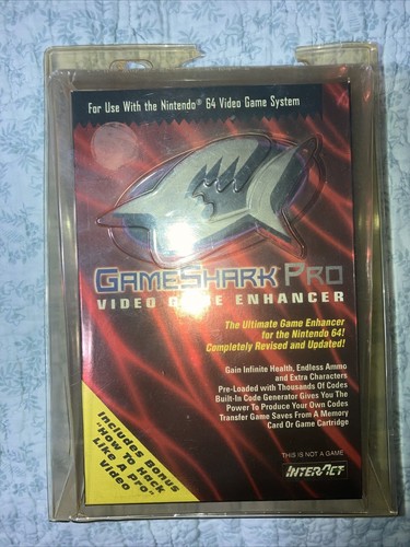 Nintendo 64 N64 GAMESHARK PRO Version 3.2 V3.2 InterAct Authentic / Tested-RARE - Picture 16 of 16
