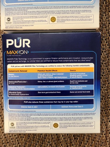 PUR Plus Maxion PPF951K3 Lead Reduction Water Pitcher Replacement Filter 6 PACK  - Picture 18 of 21