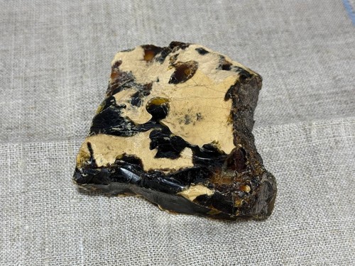 Naturbernstein, unbearbeitet, Baltischer Bernstein, großes Stück 205,5 Gramm. - Bild 18 von 18