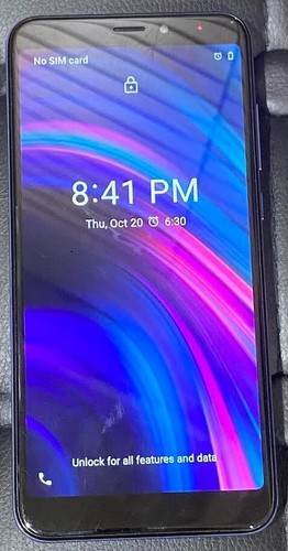 BLU View 3 (Pin Locked) - 32GB - Blue - AS-IS for Parts - Picture 3 of 3