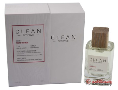 CLEAN クリーン リザーブ TERRA WOODS テラウッズ 100ml Terra Woods Clean perfume - a fragrance for women and men 2016