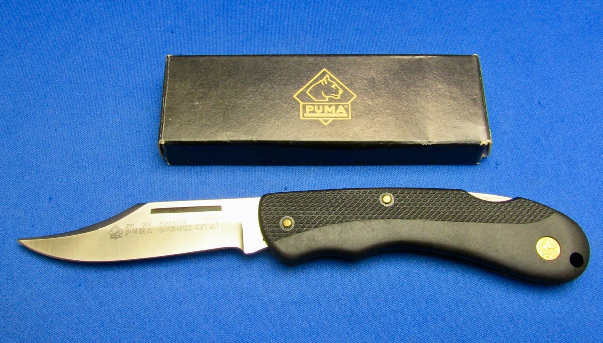 PUMA VTG SPORTEC ZYTEL Folding Knife 231 245 1996 Made In