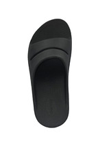 OOFOS Z5095 Unisex Black OOahh Sport Recovery Slide Sandal Size M8 W10