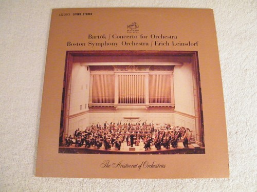BARTOK - Concerto For Orchestra / LEINSDORF - LP RCA LSC 2643 - 1963 Classical - Picture 1 of 8