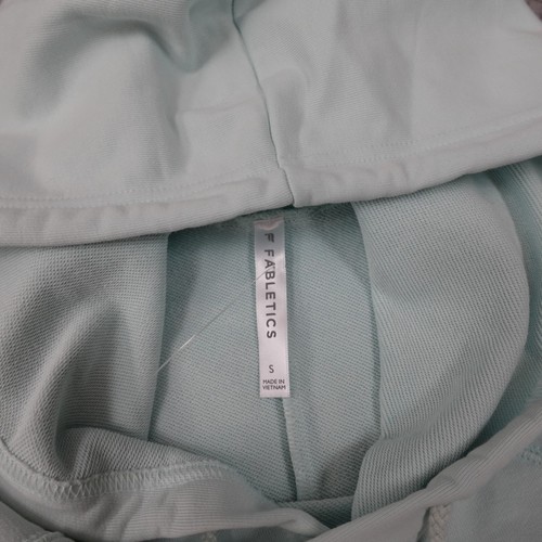 NWT Fabletics June Hoodie WOMENS SIZE SMALL Mint Green Drawstring Activewear - Picture 5 of 10