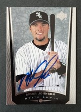 1999 Upper Deck SIGNED: Mark Johnson, WHITE SOX #342