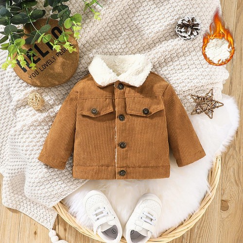 Warm Jacket Outwear for Newborn Baby Boy 0-3 Years Old Casual Fashion Winter Cot - Picture 13 of 25