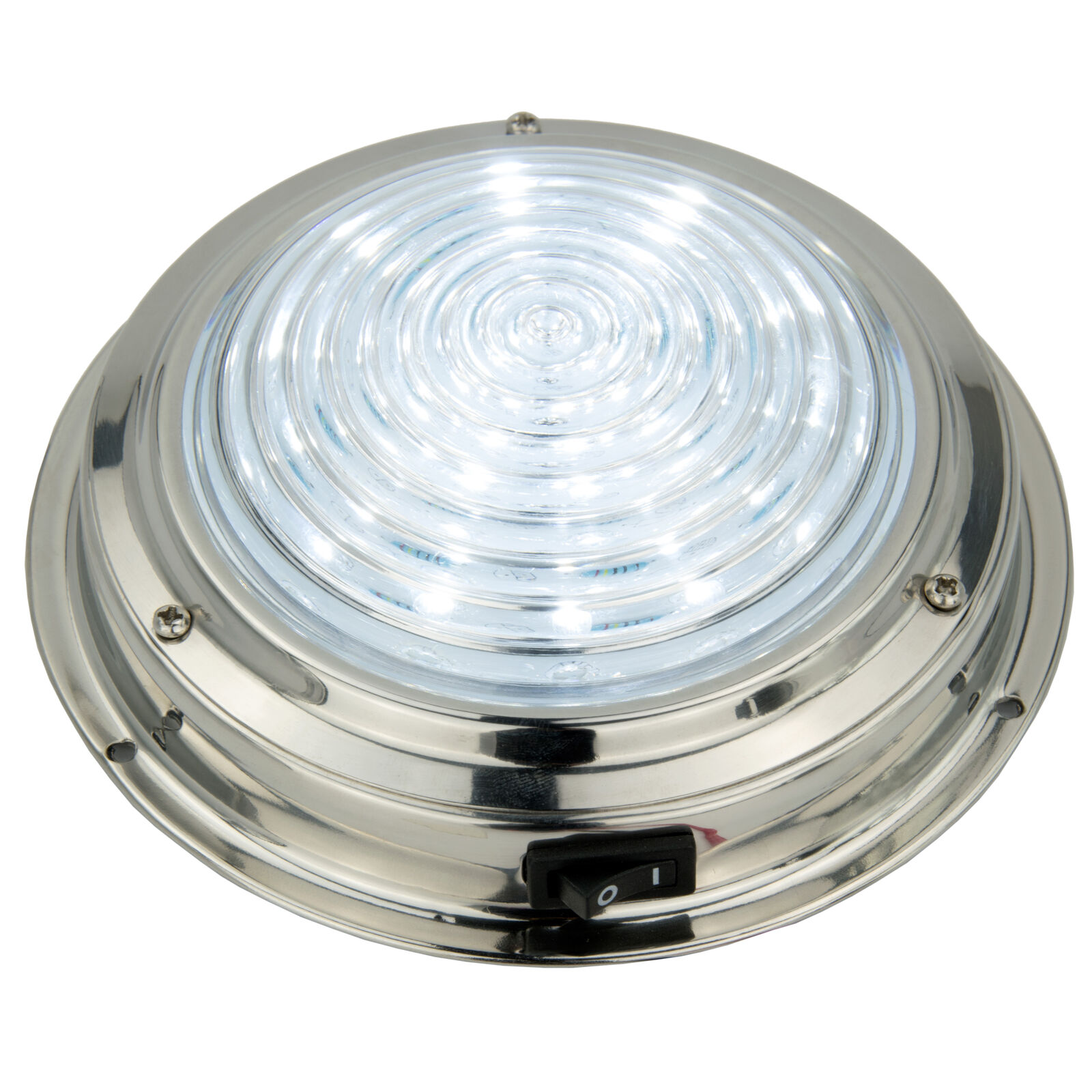 140mm Edelstahl Deckenlampe LED Innenbeleuchtung Boot Yacht Caravan Deckenleucht