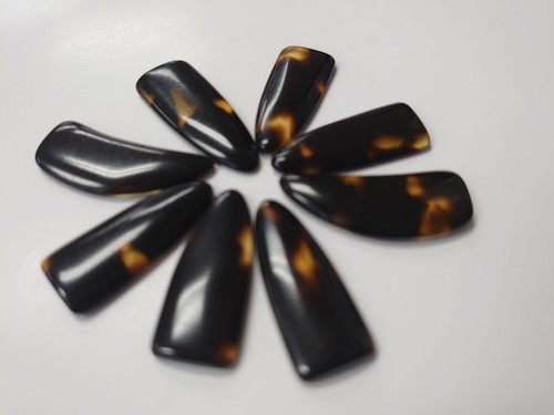 Conservatorio Profesional Guzheng Picks con dos ranuras (acetato) Ambas manos - Imagen 2 de 3