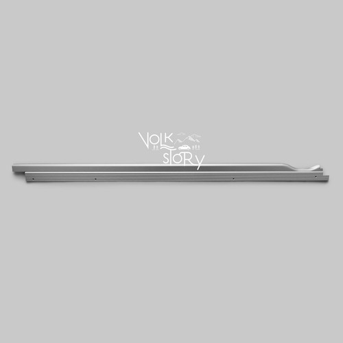 Volkswagen vw late bay window bus sliding door sill plate panel trim RHD - Bild 1 von 7