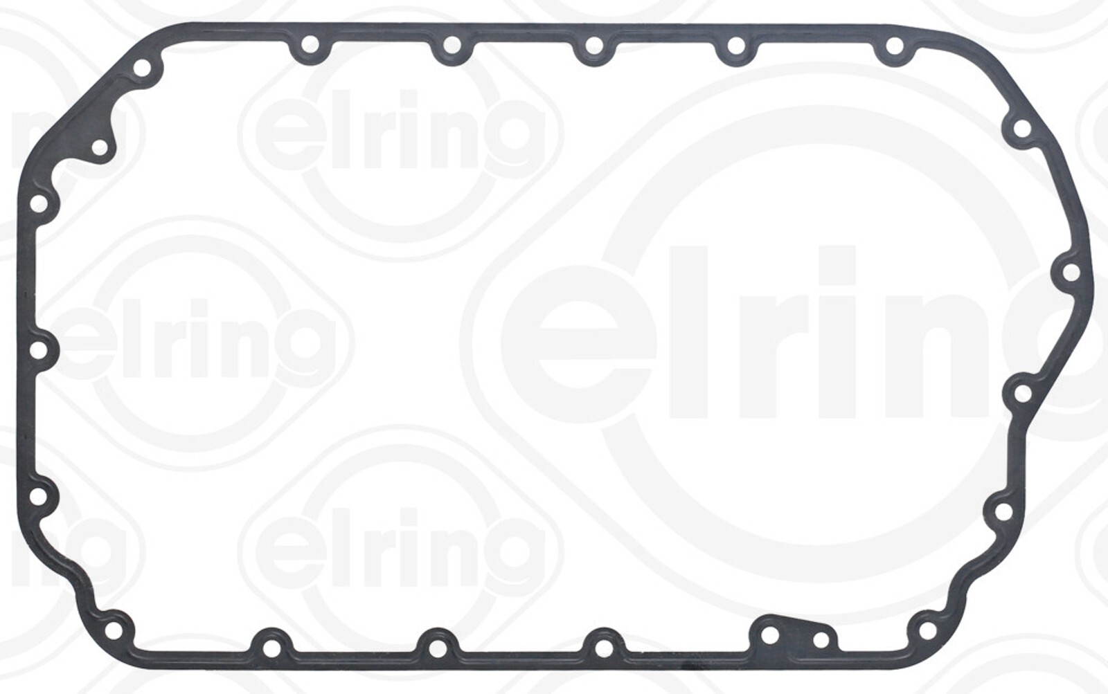Joint AUDI A4 2.4 02- d'étanchéité moteur en élastomère noir de 83.5 mm