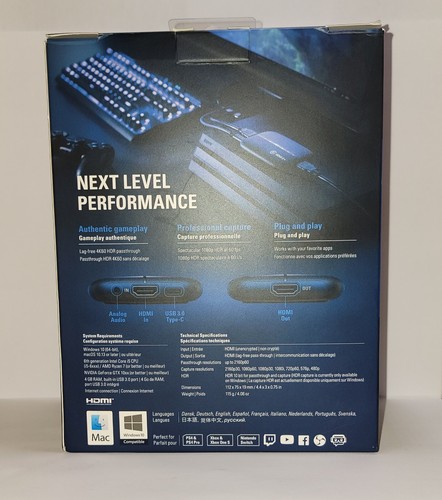 Elgato HD60 S+ Video Capture Card - 10GAR9901 (Open Box Unused)  - Picture 2 of 4