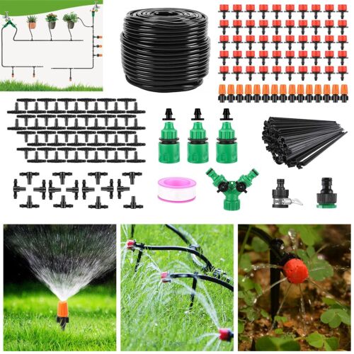 Drip Irrigation Kit /Digital Water Timer for Garden Faucet,164FT Greenhouse Drip - Picture 26 of 31