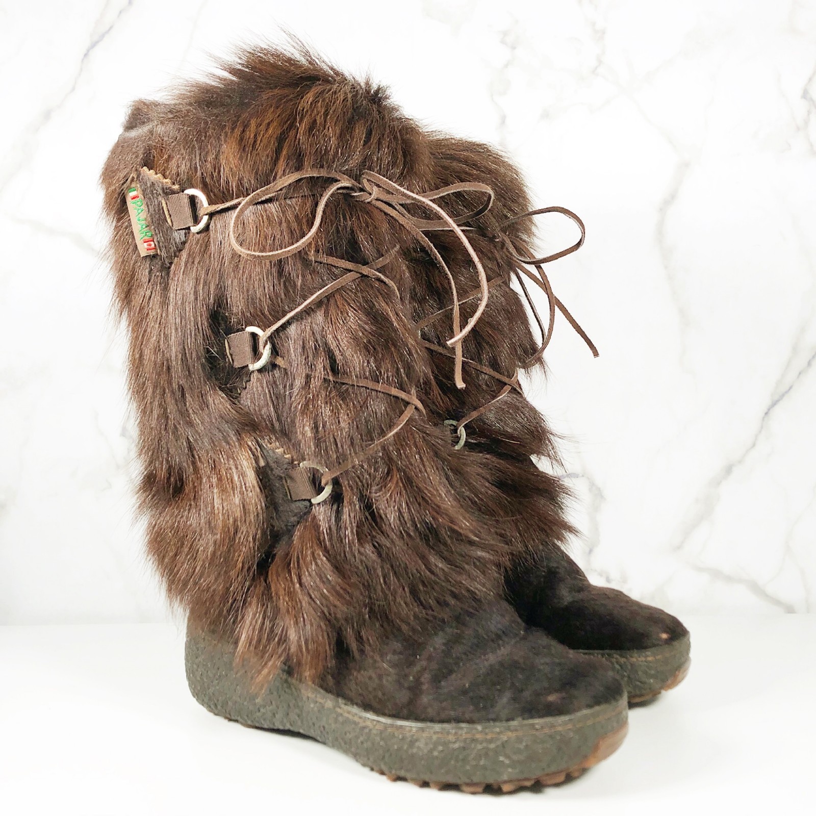 Pajar Invierno Davos botas De Invierno Pajar 37 6.5 7 Marrón Cabello Largo De Cabra Piel Cálido Italia para Mujer cae801 Pajar Invierno Davos botas De Invierno Pajar 37 6.5 7 Marrón Cabello Largo De Cabra Piel Cálido Italia para Mujer cae801