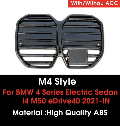 BMW I4 G26 LCI 2025/M4 Style Or CSL Style Gloss Black Grille - Picture 5 of 8