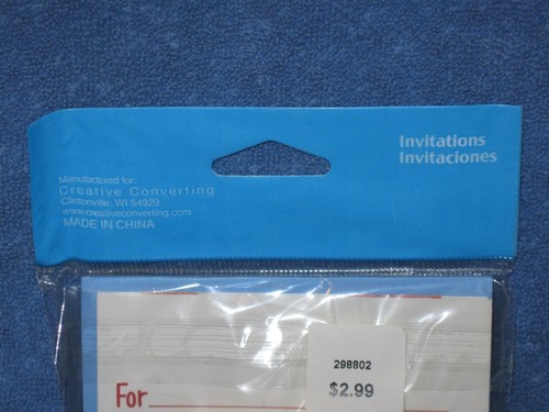 (6 packages of 8) 1st Party Invitations + Envelopes Big Dots Design Boy Sealed!! - Picture 7 of 8