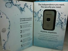 GreatCall Splash Waterproof One Touch Medical Alert Device Silver Urgent