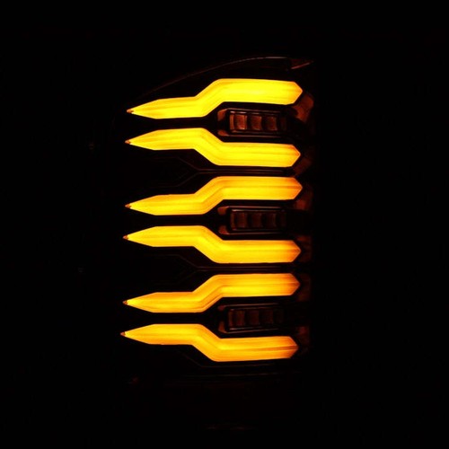 For 07-13 Chevy Silverado AlphaRex LUXX LED Tail Lights Black Housing Smoked - Imagen 6 de 8