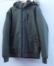 Image of Only & Sons Stanny men's khaki green bomber jacket coat size M new with tags