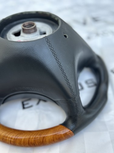 BRABUS S1 for Mercedes W220/C215 ORIGINAL Wood Grain Steering Wheel OEM Rare - Picture 21 of 24