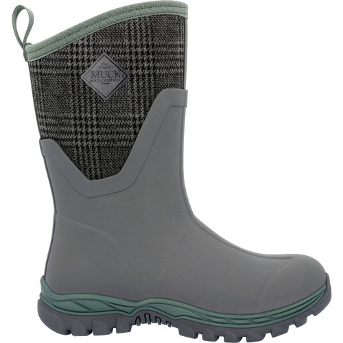 Muck Boots Arctic Sport II Grey Neoprene Female Textile/Weather Wellingtons - Picture 6 of 8