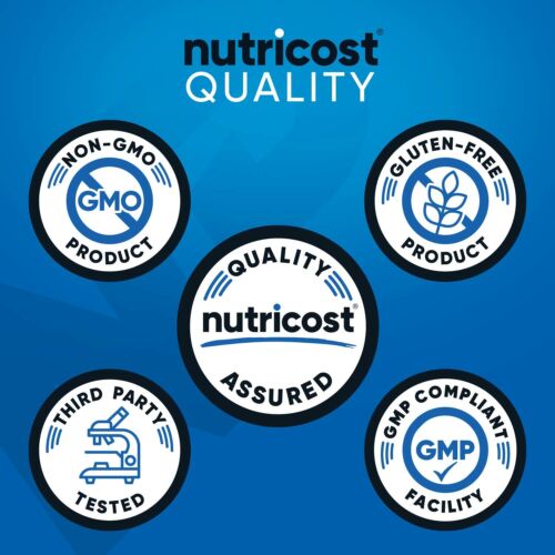 Nutricost HMB (Beta-Hydroxy Beta-Methylbutter) 1000 mg, 120 Portionen, 240 Kappen - Bild 3 von 5