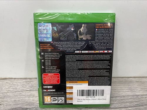 This is the Police 2 Game by THQ Nordic for Xbox One / Series X / Series S - Picture 3 of 4