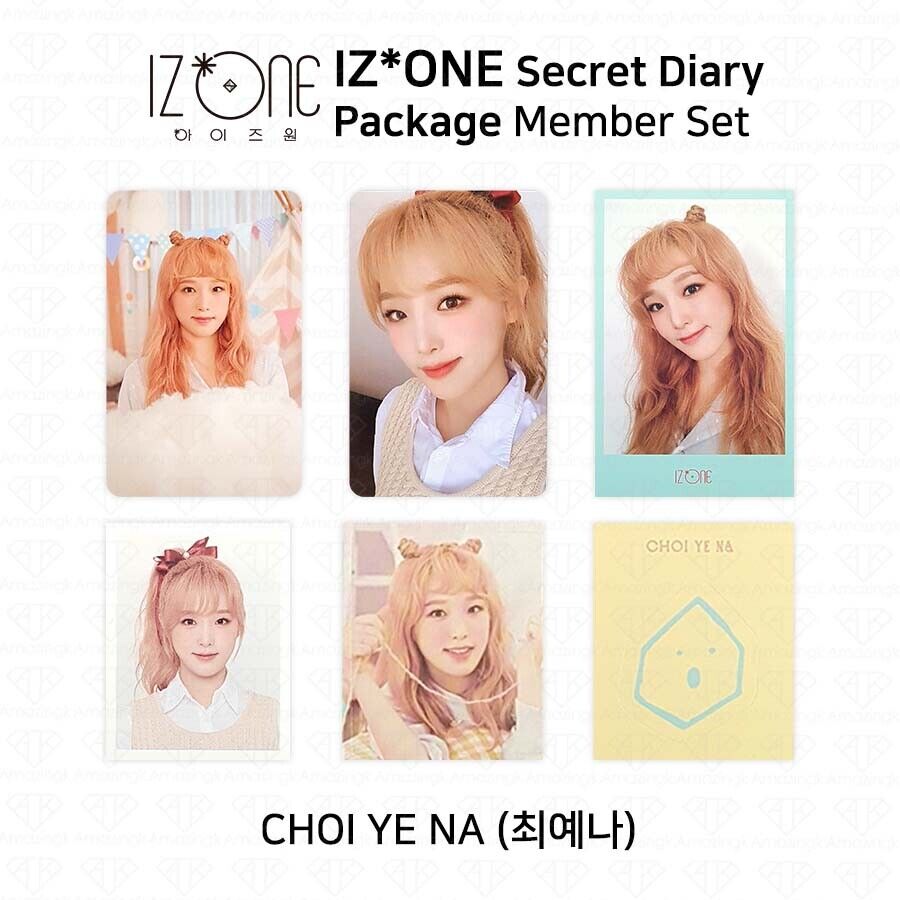 IZ*ONE IZONE Secret Diary Package AR Photocard Polaroid