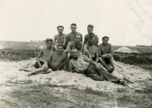 Hemdlose hübsche Männer Strandhose Gay Int Vintage Foto