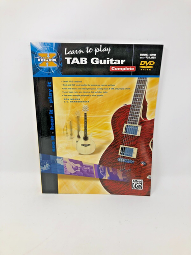Alfred's Max Tab Guitar Complete See It  Hear It  Play It Book & DVD - Picture 1 of 2