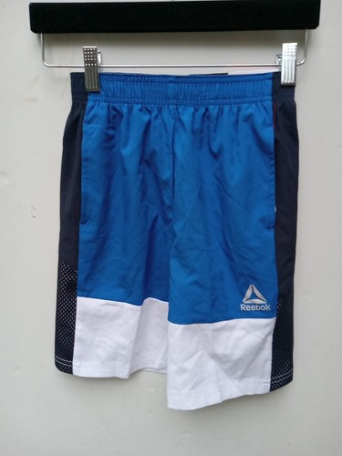 Reebok Advantage Boy’s Short Supreme Blue Size S (6/7) , Free Shipping - Picture 3 of 11