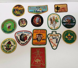 Lot-of-14-Vintage-Boy-Scout-Patches-1960-039-s-1970-039-s-No-Reserve