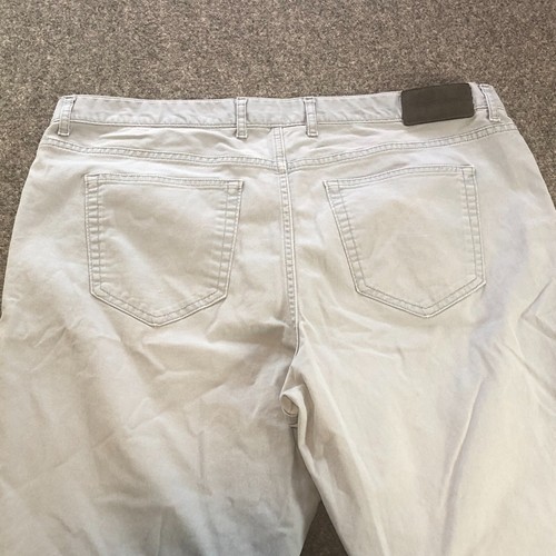 Michael Kors Jeans Mens 36x30 Light Blue Parker Slim Fit Chino Workwear - Picture 9 of 11