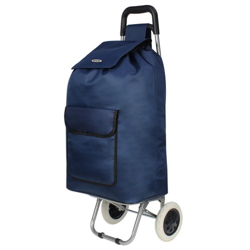 ROCKLANDS 2 Wheel Large Strong Shopping Trolley Shopping Cart Grocery Bag - Picture 11 of 30