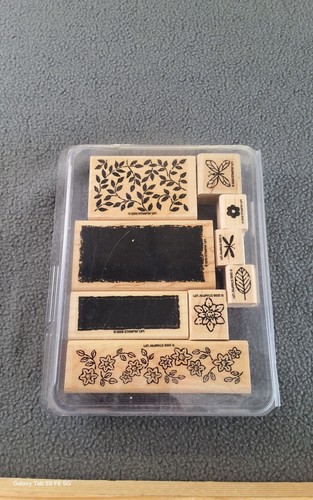 Stampin' Up! Sfumature della Natura Set di 9 francobolli sfondo bordo floreale - Foto 2 di 4