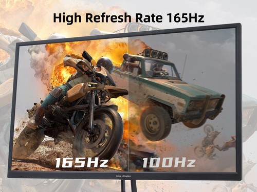24.5" 1080P 165Hz 1ms Flat Panel Gaming Monitor, 350cd/m², HDMI x1, DP x2, USB - Picture 4 of 6
